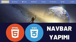 HTML VE CSS | NAVBAR YAPIMI