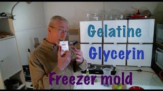 DIY FOOD SAFE MOLD. Freezer Mold. Gelatine and Glycerin