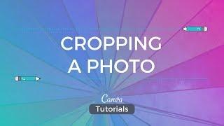 Canva Tutorial: Cropping a Photo