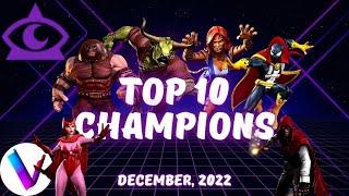 Top 10 Mystic Champions in MCoC - December 2022 - Vega Mystic Champion Tier List