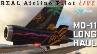 MD-11 Long Haul | REAL Airline Captain | PHNL-KLAX #msfs2020  #md11