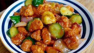 家庭版咕咾肉，非常好吃，简单快手！The home version of sweet &sour pork,  is very good, simple and fast!