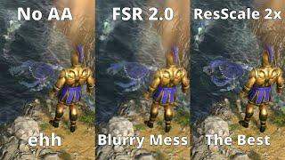 Age of Mythology: Retold - Best Graphics Settings for Anti Aliasing, F*ck TAA