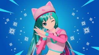 Fortnite Miku: Project DIVA | Mega Mix+ Mod Showcase