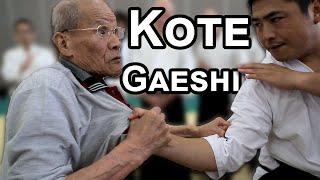 [DAITO RYU] Munadori Kote Gaeshi - CHIBA Tsugutaka, Shikoku Hombu