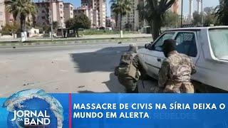 Massacre de civis na Síria deixa o mundo em alerta | Jornal da Band