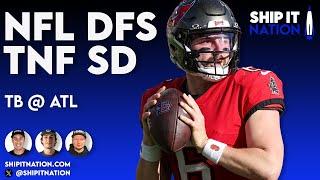 NFL Week 5 TNF Showdown | Buccaneers @ Falcons | DraftKings DFS Picks, Plays & Process