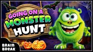 We're Going on a Monster Hunt | Movement Song with Actions | Big Hunter