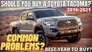 Should you buy the latest Toyota Tacoma 2016-2021?