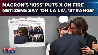 Macron’s Kiss Puts Internet On Fire | Why This 'Strange' Image With French Minister Going Viral?