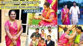 Vlog#52|| Emotional Moments & Responsibilities in Thambi Engagement |Jul13,2024 #home #vlog #tamil