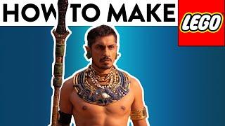 How To Namor LEGO Custom Minifigure Tutorial | Black Panther | Wakanda Forever