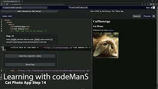 Learn HTML by Building a Cat Photo App - Step 14