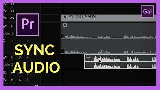 How to Auto Sync Audio with Video in Adobe Premiere Pro CC