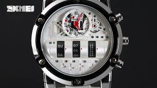 skmei drum watch patented design fashion greativity mutifunction man watch 1558