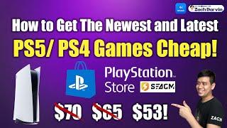 Tips on how to get PS4 PS5 GAMES CHEAP from PlayStation Store!  Use SEAGM & GCash To Pay PSN!