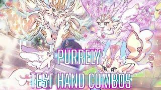 YUGIOH Purrely Test Hand Combos