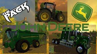 Farming simulator 2015 mods Mega Pack John Deere