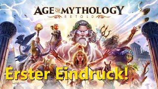 Age of Mythology RETOLD - Erster Eindruck: Griechen bis Age 4 mit Titan! [Deutsch] AoM