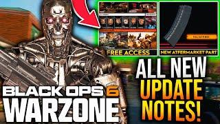 Black Ops 6: New UPDATE PATCH NOTES! FREE ACCESS UPDATE, TERMINATOR EVENT, & More! (WARZONE Update)