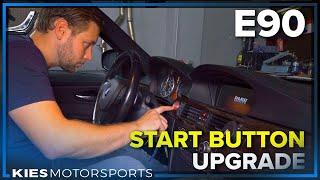 DIY: How to install a RED Start Stop Button on an E90 BMW 328i