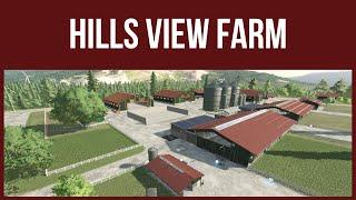 HILLS VIEW FARM – First Look & Map Tour – Farming Simulator 22