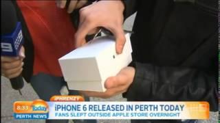 First iPhone 6 Sold in Perth Dropped by Kid