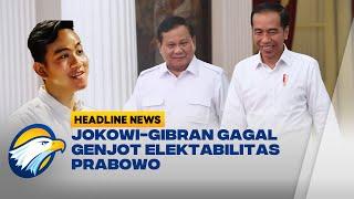 Elektabilitas Prabowo Stagnan
