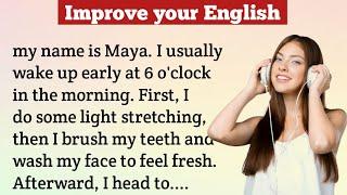 English speaking practice | Myself | learn English speaking