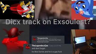 Title the diss track "Exsoulest Diss Track, Featuring Exsoulest"