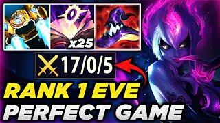 How I Played a PERFECT Game Against a 90% Win Rate Smurf! (Rank 1 Evelynn)