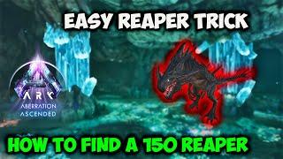 Aberration OP TRICK!! | How To find a High-level Reaper Queen FAST in ARK Ascended