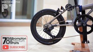 Joseph Kuosac Carbon C38C Wheelset + H&H Accessories Installation on Brompton T line