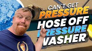 How To Easily Remove The Pressure Hose From A Pressure Washer