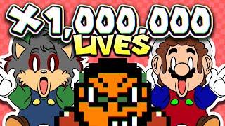 WASTING A MILLION LIVES | Super Mario World ROM Hack (ft. MarioBrotherL1UP)