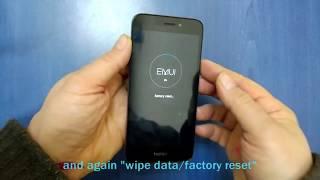 Hard Reset Huawei Honor 6A DLI-L22