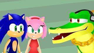 A SonAmy story - from Vector's perspective - Sonic Animation Compilation