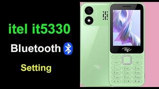 itel it5330 bluetooth settings - itel button phone bluetooth setting