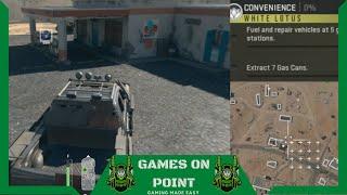 Convenience (Gas Mission) White Lotus Faction Tier 1 FULL Mission Guide :: WARZONE 2 & DMZ