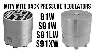 Mity Mite Back Pressure Regulator