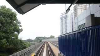 LRT kelana jaya - Kuala Lumpur - Malaysia - 2 - جولة في إحدى المتروات في مدينة كوالالمبور ماليزيا