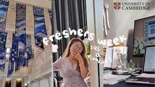 first week of uni vlog ️ chat on final year, freshers fair, & settling in