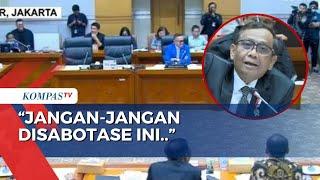 Mahfud MD Diinterupsi karena Mic Mati: Jangan-Jangan Disabotase ini, Kalo Mau Buka-Bukaan Ayolah...