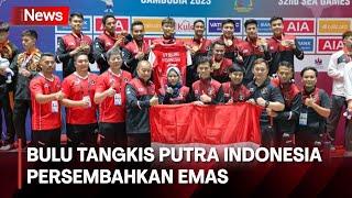 Tim Bulu Tangkis Beregu Putra Indonesia Berhasil Sabet Emas di SEA Games 2023