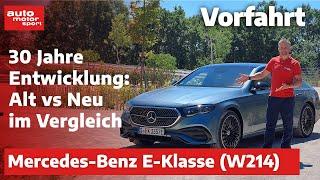 Mercedes-Benz E-Klasse: 30 Jahre Entwicklung, das ist passiert – Fahrbericht | auto motor und sport