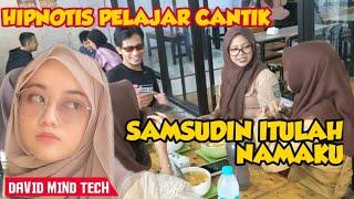 Waduhhh.... Siswi SMK berhijab di hipnotis sampai lupa Rasa pentol || Hipnotis bikin lupa nama kocak