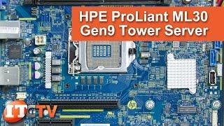 HPE Proliant ML30 Gen9 Tower Server Review