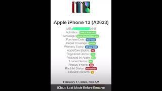 Apple iPhone iCloud Unlock Clean and Lost Mode