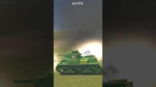 ЧТО ЕСЛИ ПУЛЕМЕТ БУДЕТ СТРЕЛЯТЬ СНАРЯДАМИ Tanks Simulator (Voxel Panzer) #wot #танки #wotblitz