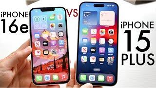 iPhone 16e Vs iPhone 15 Plus! (Comparison) (Review)